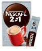 Nescafe 2in1 Coffee Sachets 6x9g - Bevvys2U