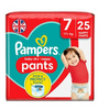 Pampers Baby Dry Pants Essential Pack Size 7 25 Nappies - Alcohol, Snack and Groceries Delivery in Derby and Derbyshire - Bevvys2u - Order Online Now