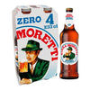 Birra Moretti Zero Alcohol Free Beer 4X330ml - Bevvys2U