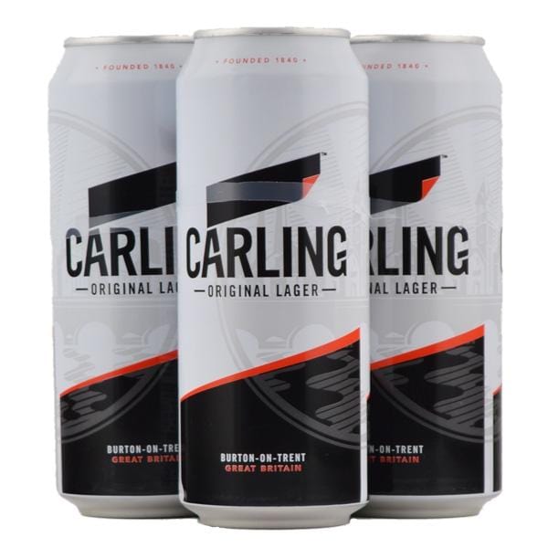 Carling Lager 4x500ml Bevvys2u carling-lager-4x500ml-bevvys2u