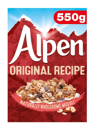 Alpen The Original Swiss Style Muesli 550G - Derby local delivery | Bevvys2u