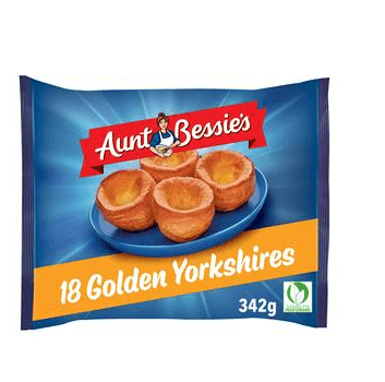 Aunt Bessie's Glorious Golden Yorkshire Puddings 18 342g - Derby local delivery | Bevvys2u