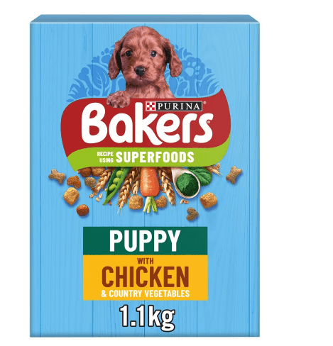 Bakers Puppy Dog Food Chicken & Vegetable 1.1Kg - Bevvys2U