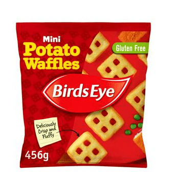 Birds Eye Mini Potato Waffles 456g - Derby local delivery | Bevvys2u