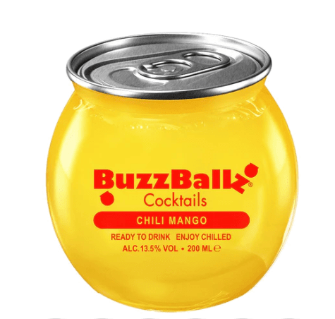 BuzzBallz Cocktails Chilli Mango, 200ml - Bevvys 2 U Same Day Alcohol Delivery Derby & Derbyshire