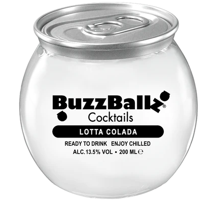BuzzBallz Cocktails Lotta Colada 200ml - Alcohol, Snack and Groceries Delivery in Derby and Derbyshire - Bevvys2u - Order Online Now