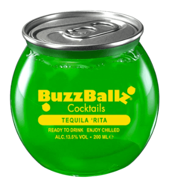 BuzzBallz Cocktails Tequila Rita 200ml - alcohol delivery Derby | Bevvys2u