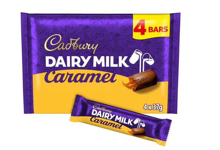Cadbury Dairy Milk Caramel Chocolate Bar 200G - Derby local delivery | Bevvys2u