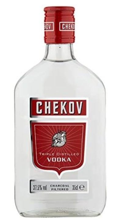 Chekov Triple Distilled Vodka 35cl Pm 9.29 - alcohol delivery Derby | Bevvys2u Derby