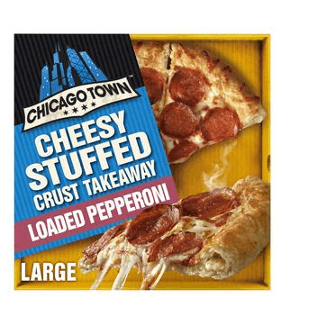 Chicago Town Cheesy Stuffed Crust Pepperoni Pizza 640g - Derby local delivery | Bevvys2u