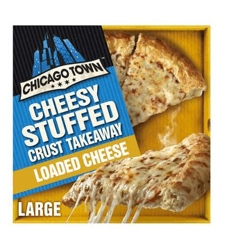 Chicago Town Takeaway Cheesy Stuffed Crust 630g - Derby local delivery | Bevvys2u