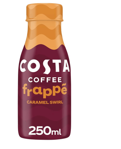 Costa Coffee Frappe Caramel Swirl 250ml - Derby local delivery | Bevvys2u