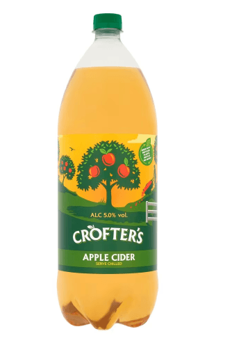 Crofters Apple Cider 2Ltr - alcohol delivery Derby | Bevvys2u