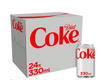 Diet Coke 24x330ml  - Bevvys2U Same Day Alcohol Delivery Derby & Derbyshire