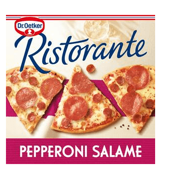 Dr. Oetker Ristorante Pepperoni Salame Pizza 320g - Derby local delivery | Bevvys2u