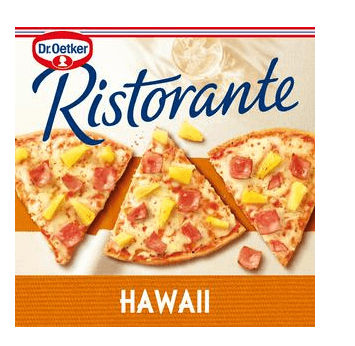 Dr. Oetker Ristorante Pizza Hawaii 355g - Derby local delivery | Bevvys2u