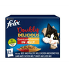 Felix As Good As It Looks Doubly Delicious Cat Food Meat 12x100g - Bevvys2U