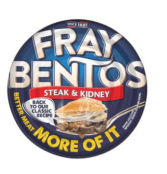 Fray Bentos Steak & Kidney Pie 425g - Derby local delivery | Bevvys2u