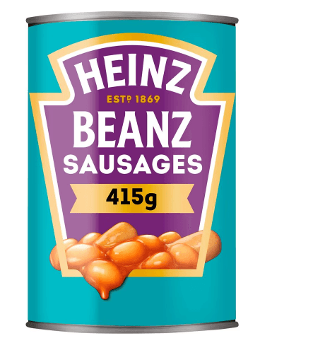 Heinz Baked Beans & Sausages 415g - Bevvys2U