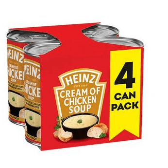Heinz Classic Cream of Chicken Soup 4x400g - Bevvys2U