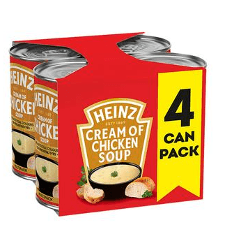 Heinz Classic Cream of Chicken Soup 4x400g - Derby local delivery | Bevvys2u