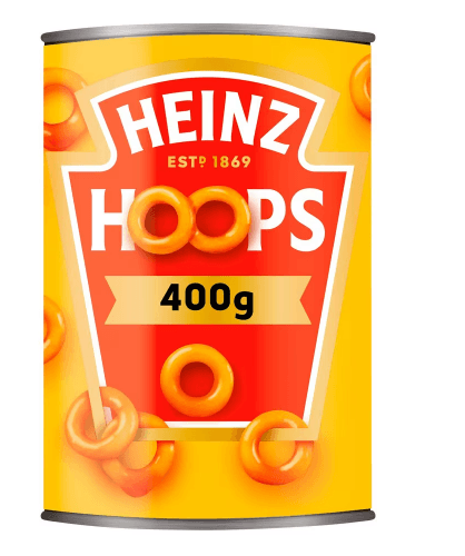 Heinz Spaghetti Hoops In Tomato Sauce 400g - Derby local delivery | Bevvys2u