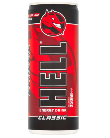 Hell Energy Drink Classic 79p 250ml - Derby local delivery | Bevvys2u