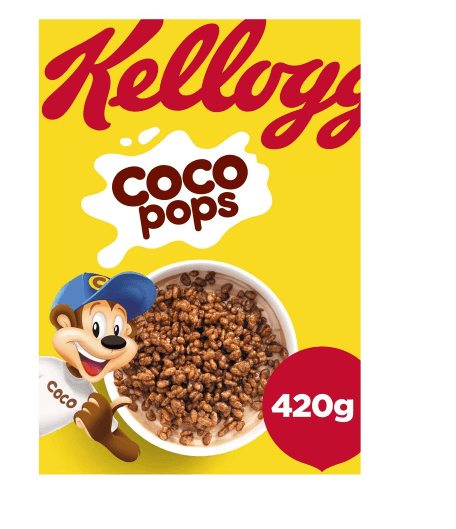 Kellogg's Coco Pops Cereal 420G - Bevvys2U
