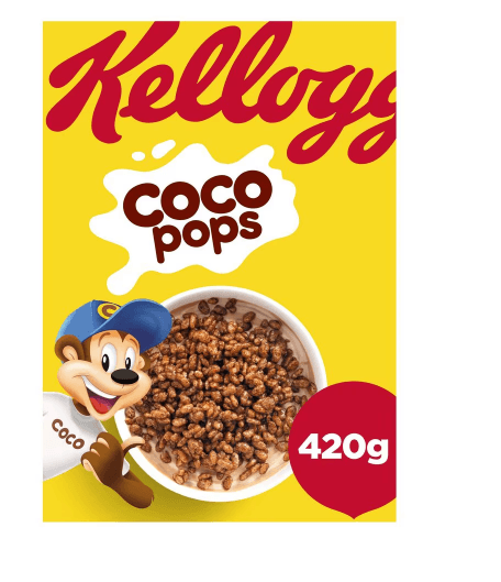 Kellogg's Coco Pops Cereal 420G - Derby local delivery | Bevvys2u