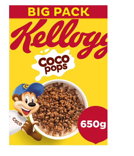 Kellogg's Coco Pops Cereal 650G - Derby local delivery | Bevvys2u