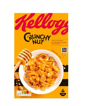 Kellogg's Crunchy Nut Breakfast Cereal 500G - Derby local delivery | Bevvys2u