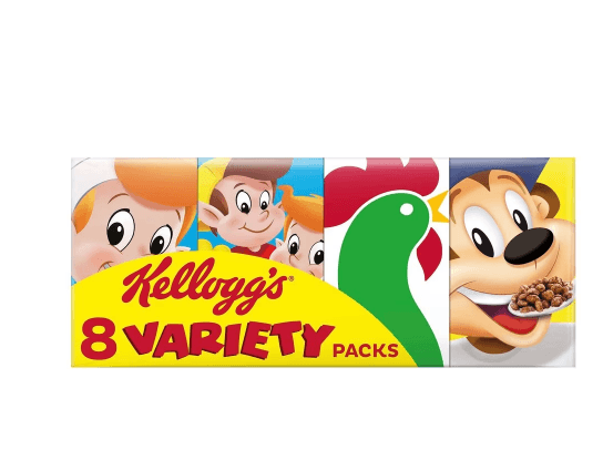 Kellogg's Variety Cereal 8 Pack 196G - Derby local delivery | Bevvys2u