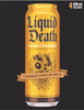 Liquid Death Mango Sparkling Water 4x500ml - Alcohol, Snack and Groceries Delivery in Derby and Derbyshire - Bevvys2u - Order Online Now
