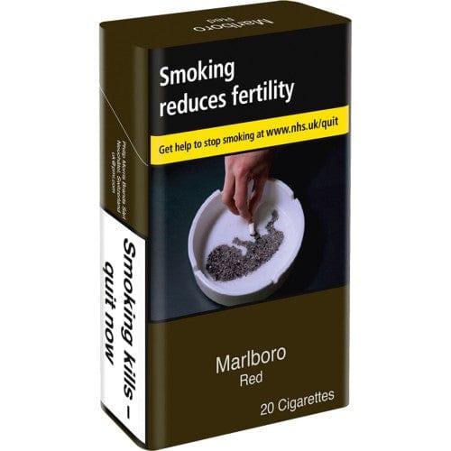 Marlboro Red Kingsize Cigarettes 20s - adult-only Derby delivery | Bevvys2u