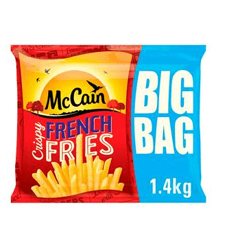 McCain Crispy French Fries 1.4kg - Derby local delivery | Bevvys2u