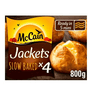 McCain Ready Baked Jacket Potatoes 4 800g - Bevvys2U