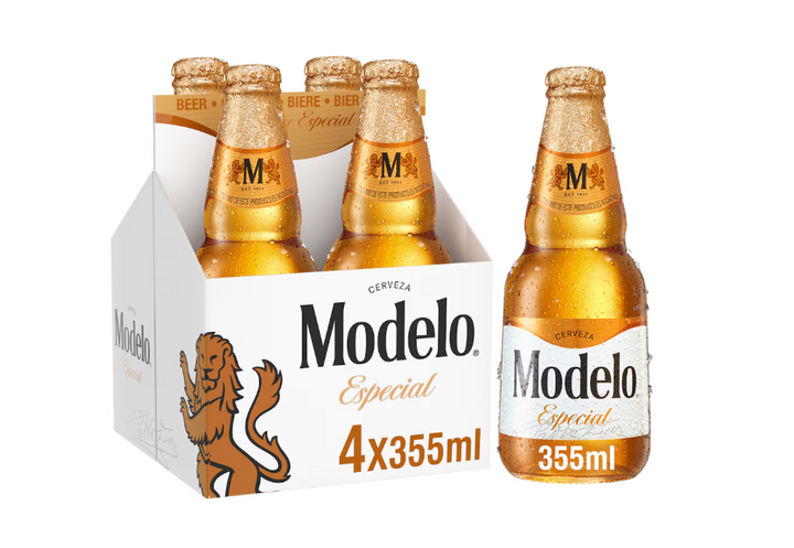 Modelo Especial Mexican Lager 4x355ml | Beer Delivery Derby | Bevvys2u