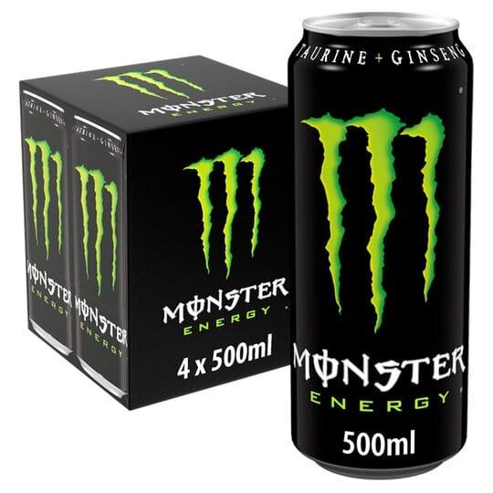 Monster Origin Energy Drink 4x500ml - Bevvys2U