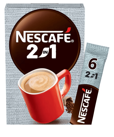 Nescafe 2in1 Coffee Sachets 6x9g - Derby local delivery | Bevvys2u