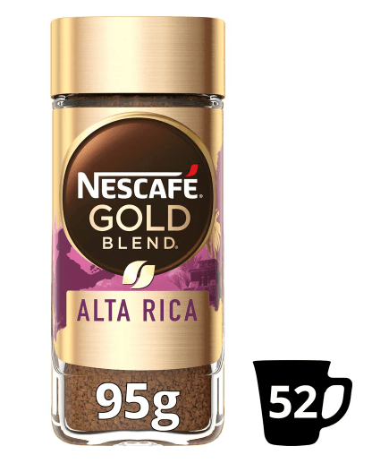 Nescafe Gold Blend Alta Rica Instant Coffee 95g - Bevvys2U