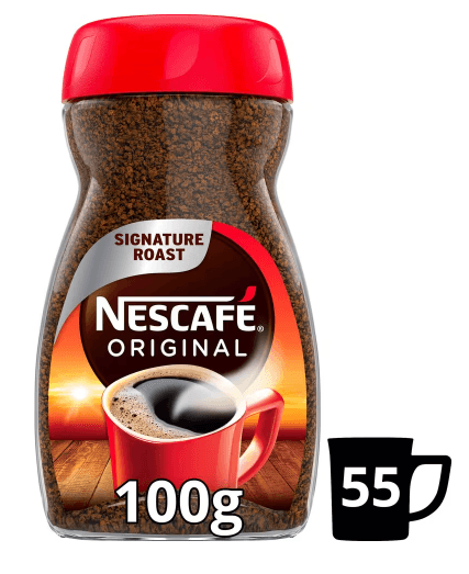 Nescafe Original Instant Coffee 100g - Bevvys2U