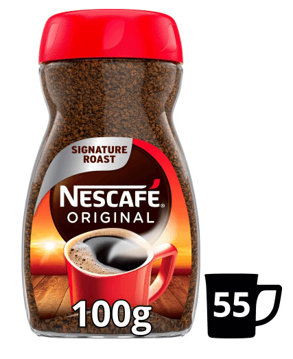 Nescafe Original Instant Coffee 100g - Derby local delivery | Bevvys2u