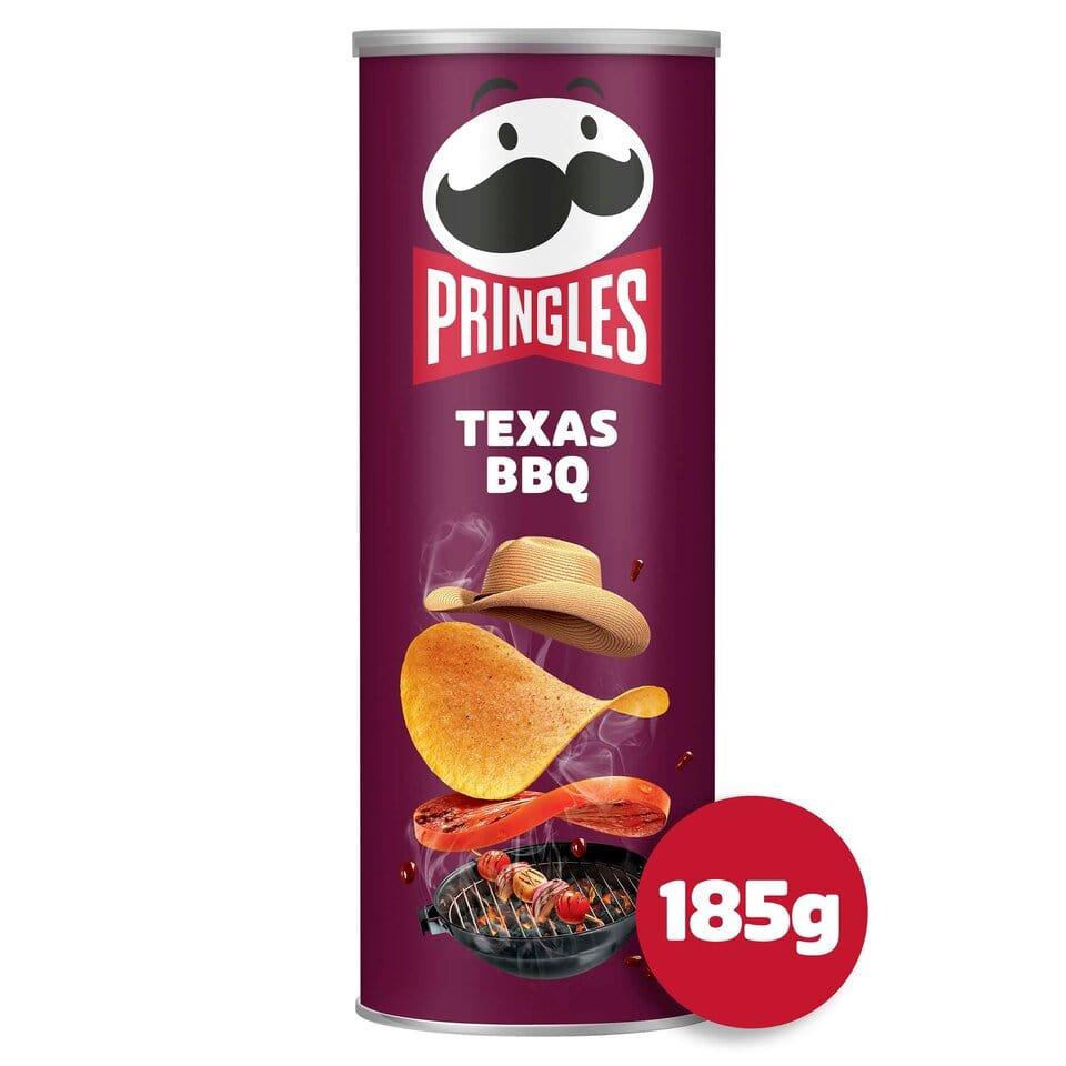 Pringles Texas Bbq Crisps 185g - Bevvys 2 U Same Day Alcohol Delivery Derby & Derbyshire