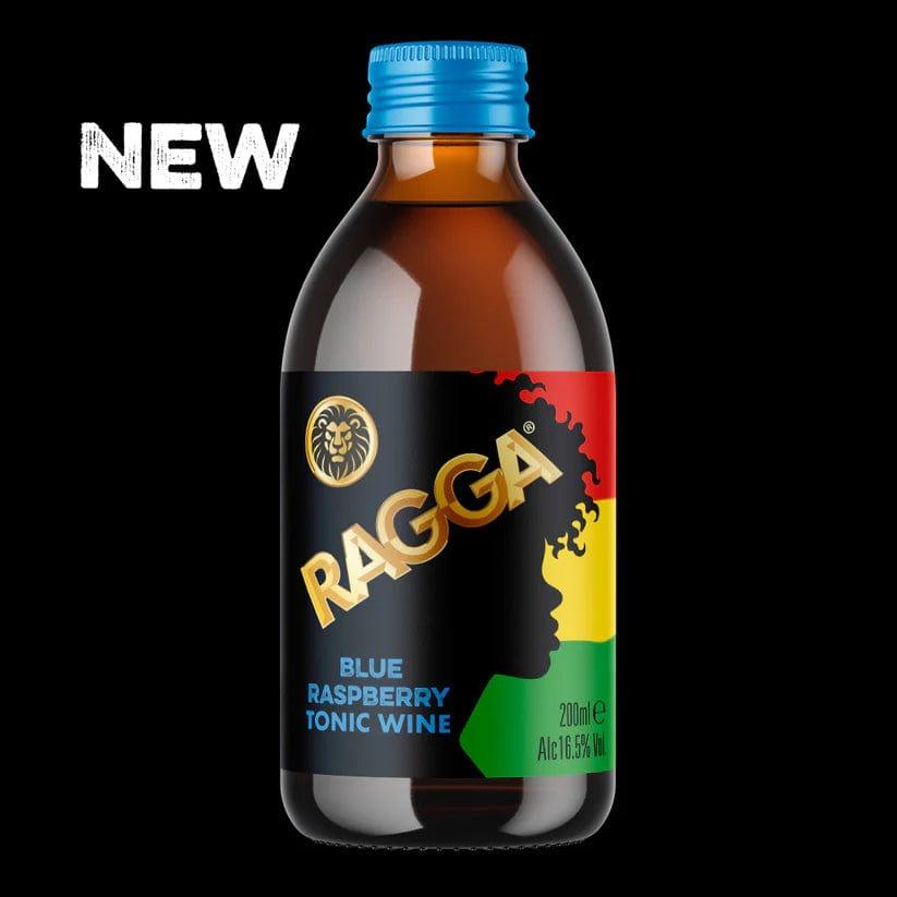 Ragga Blue Raspberry  Tonic 200ml 16.5% Abv - Bevvys 2 U Same Day Alcohol Delivery Derby & Derbyshire
