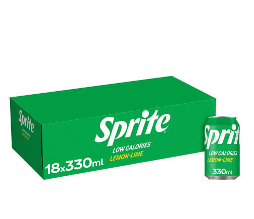 Sprite 18x330ml - Bevvys2U