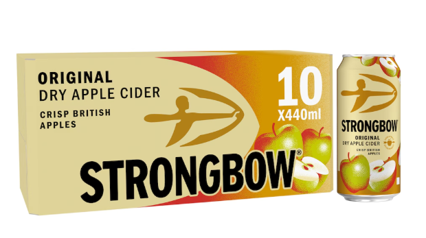 Strongbow Cider 10x440ml | Beer Delivery Derby | Bevvys2u
