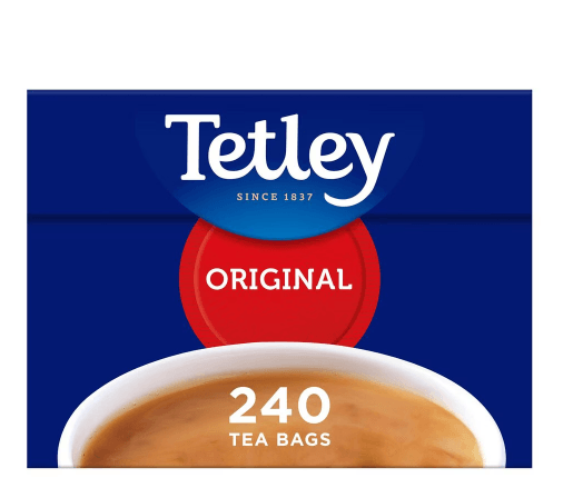 Tetley Original 240 Tea Bags 750G - Derby local delivery | Bevvys2u
