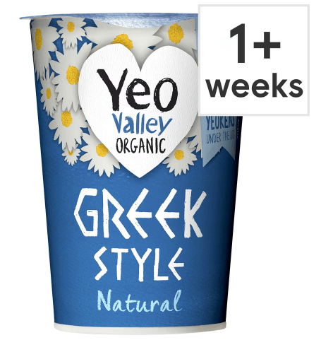 Yeo Valley Natural Greek Style Yogurt 450G - Derby local delivery | Bevvys2u Derby