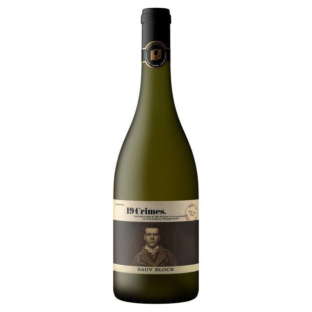 19 Crimes Sauvignon Block Sauvignon Blanc 75cl - alcohol delivery Derby | Bevvys2u
