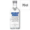 Absolut Vodka 70cl - Bevvys2U